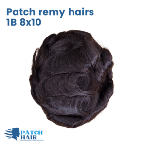 Patch remy hairs 1B 8x10